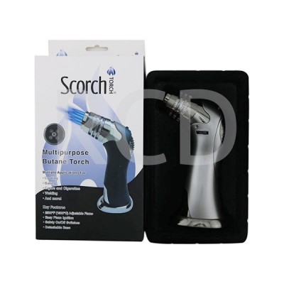 SCORCH TORCH LIGHTER WITH GAS 6.5" 61500-5T ST23 1CT